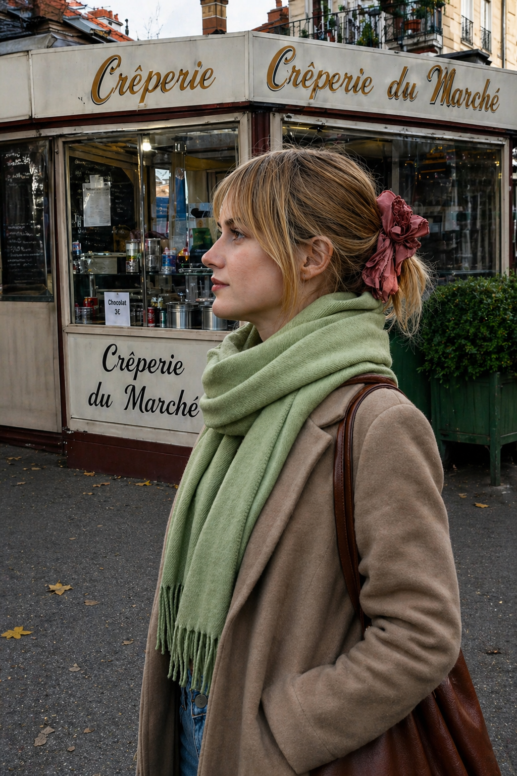Écharpe Colette – Sauge