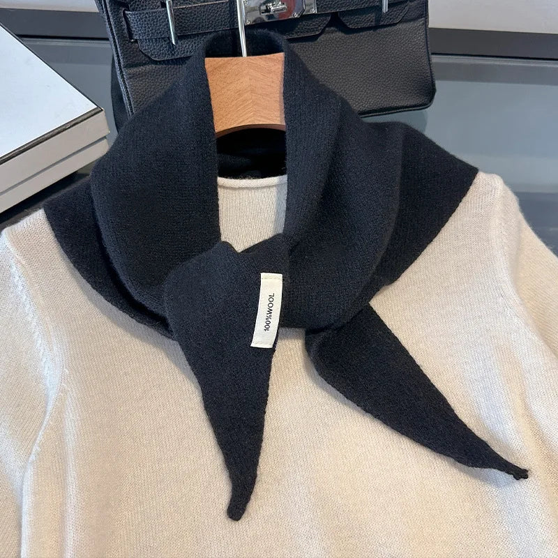 Écharpe Camille – Noir Intense