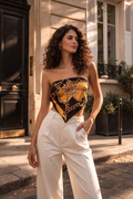 Foulard Louise – Ambre Noir