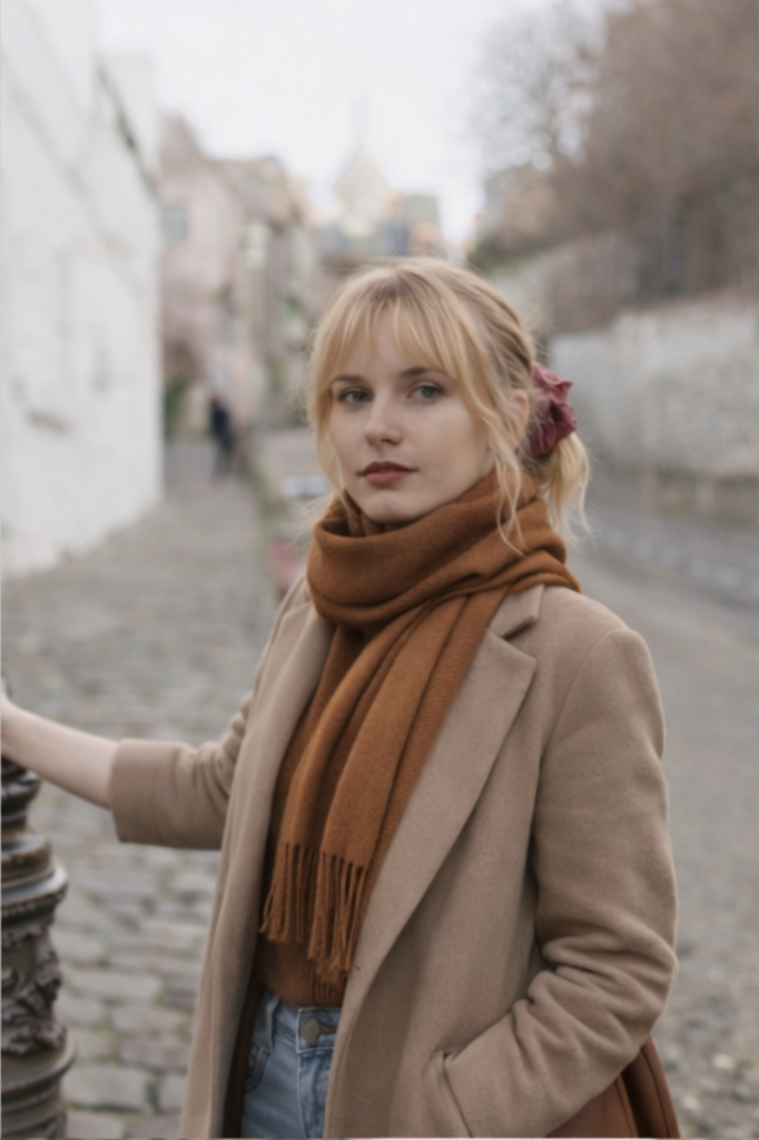Écharpe Colette – Caramel