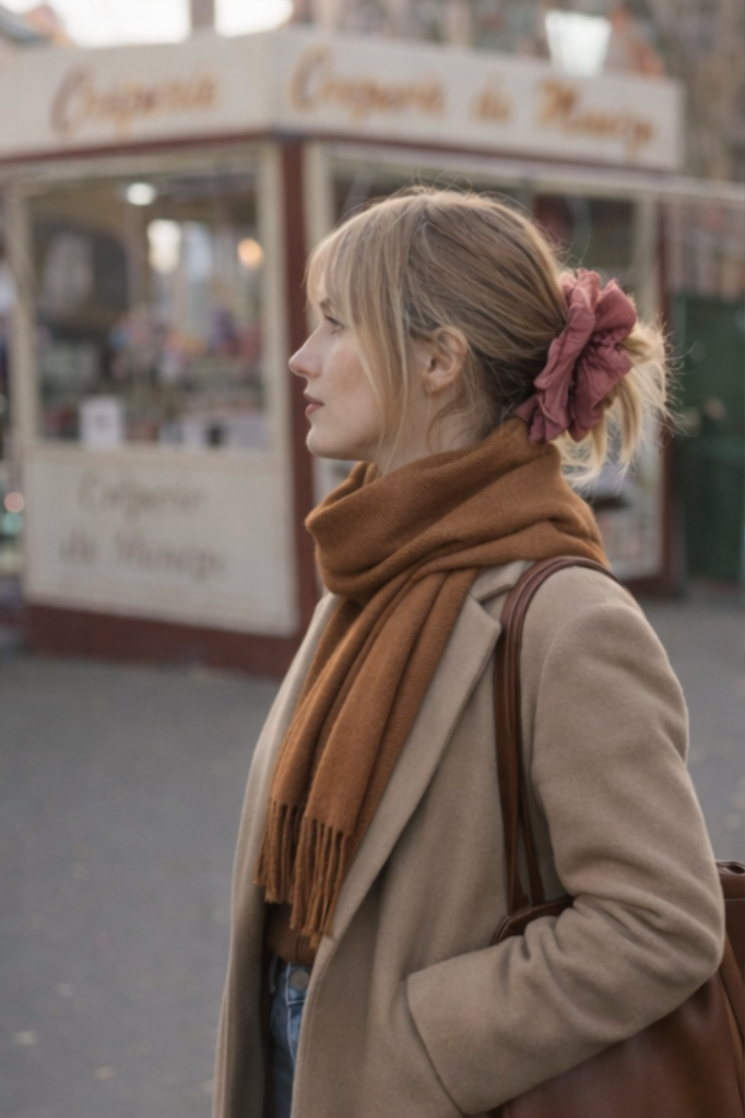 Écharpe Colette – Caramel